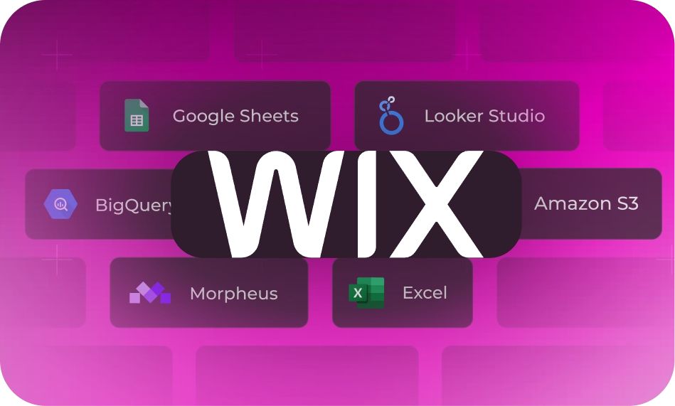 Connecting the Wix account in Dataslayer