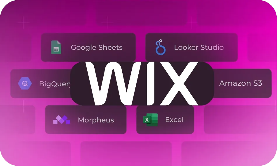 Connecting the Wix account in Dataslayer