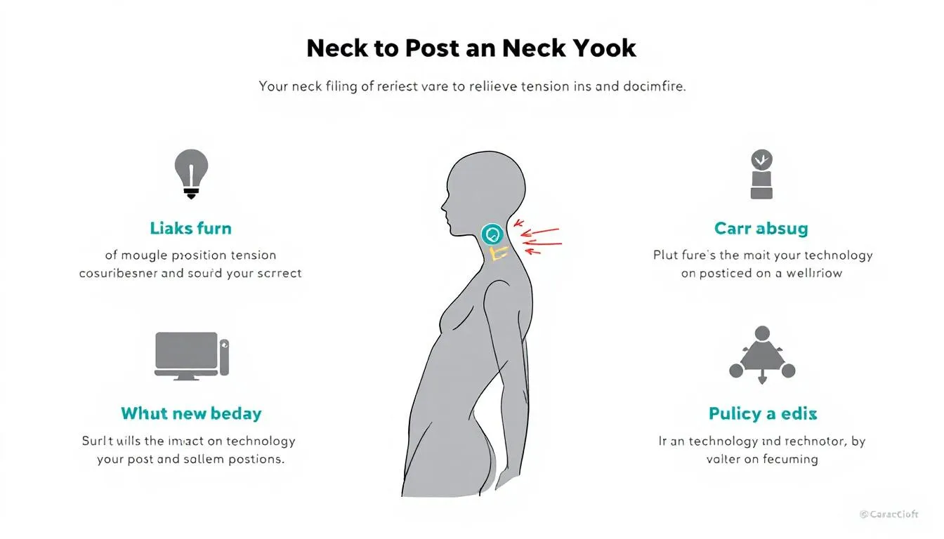 A person performing neck stretches to relieve tension and discomfort.
