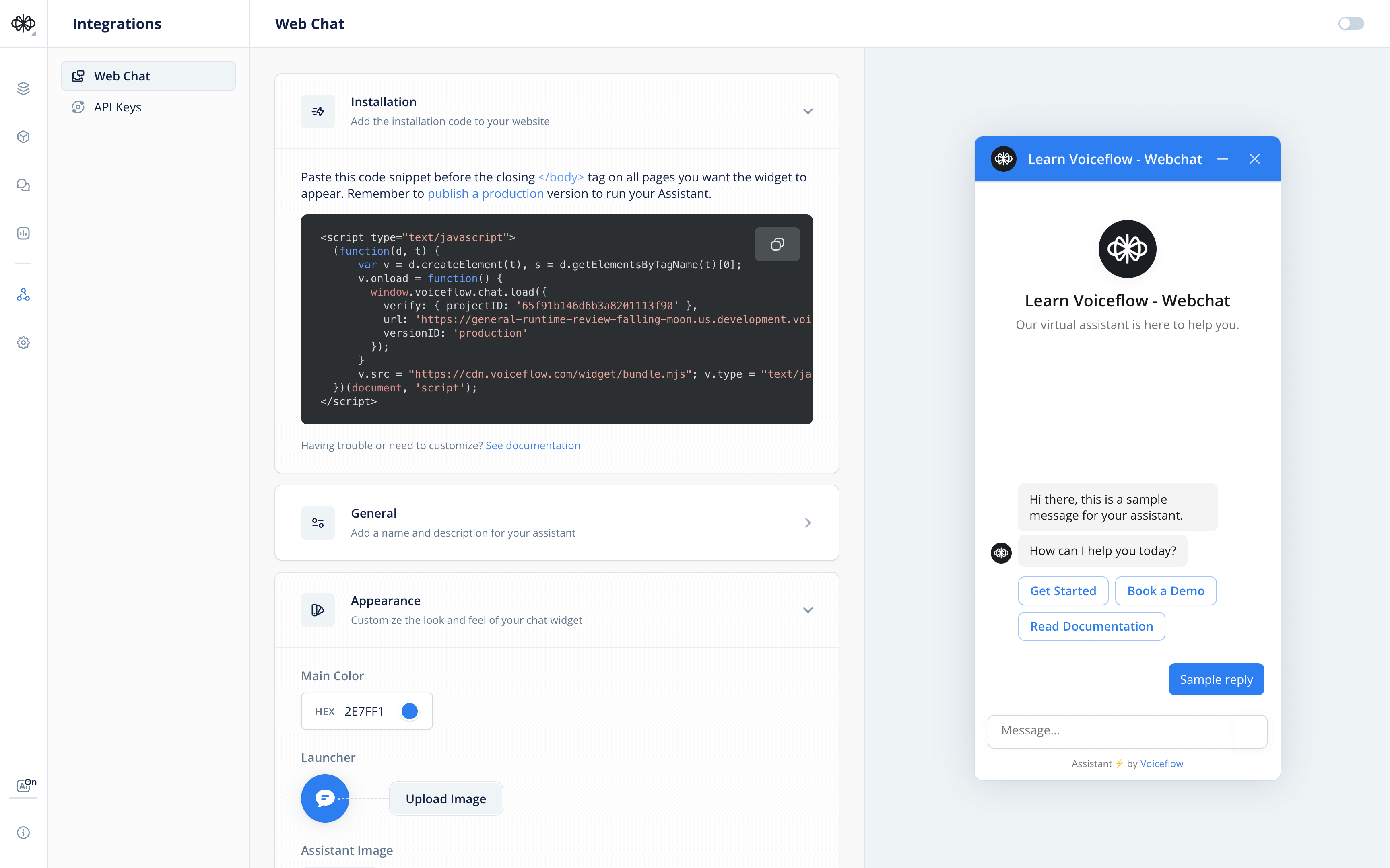 web-chat-voiceflow