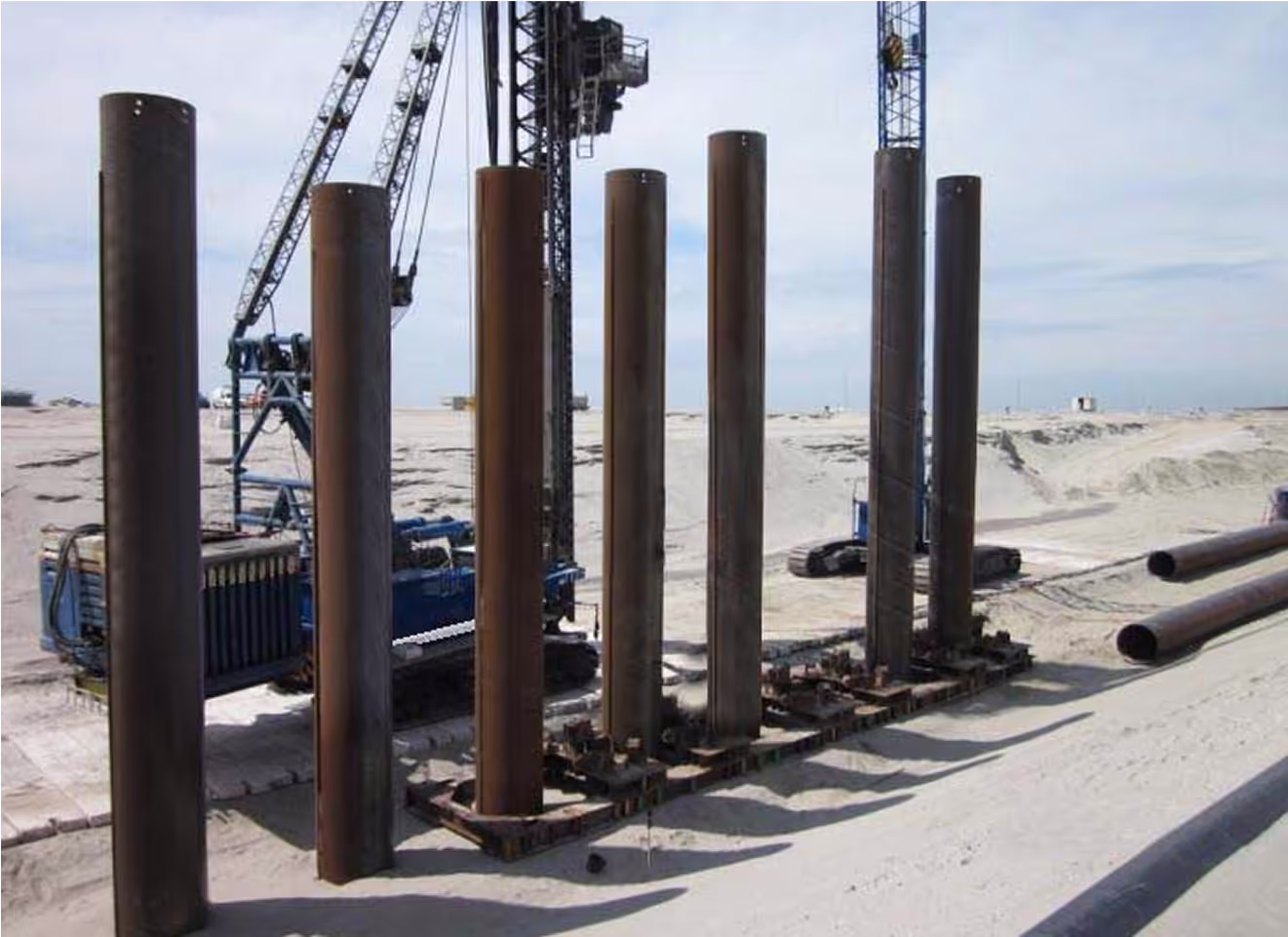 Construction piling