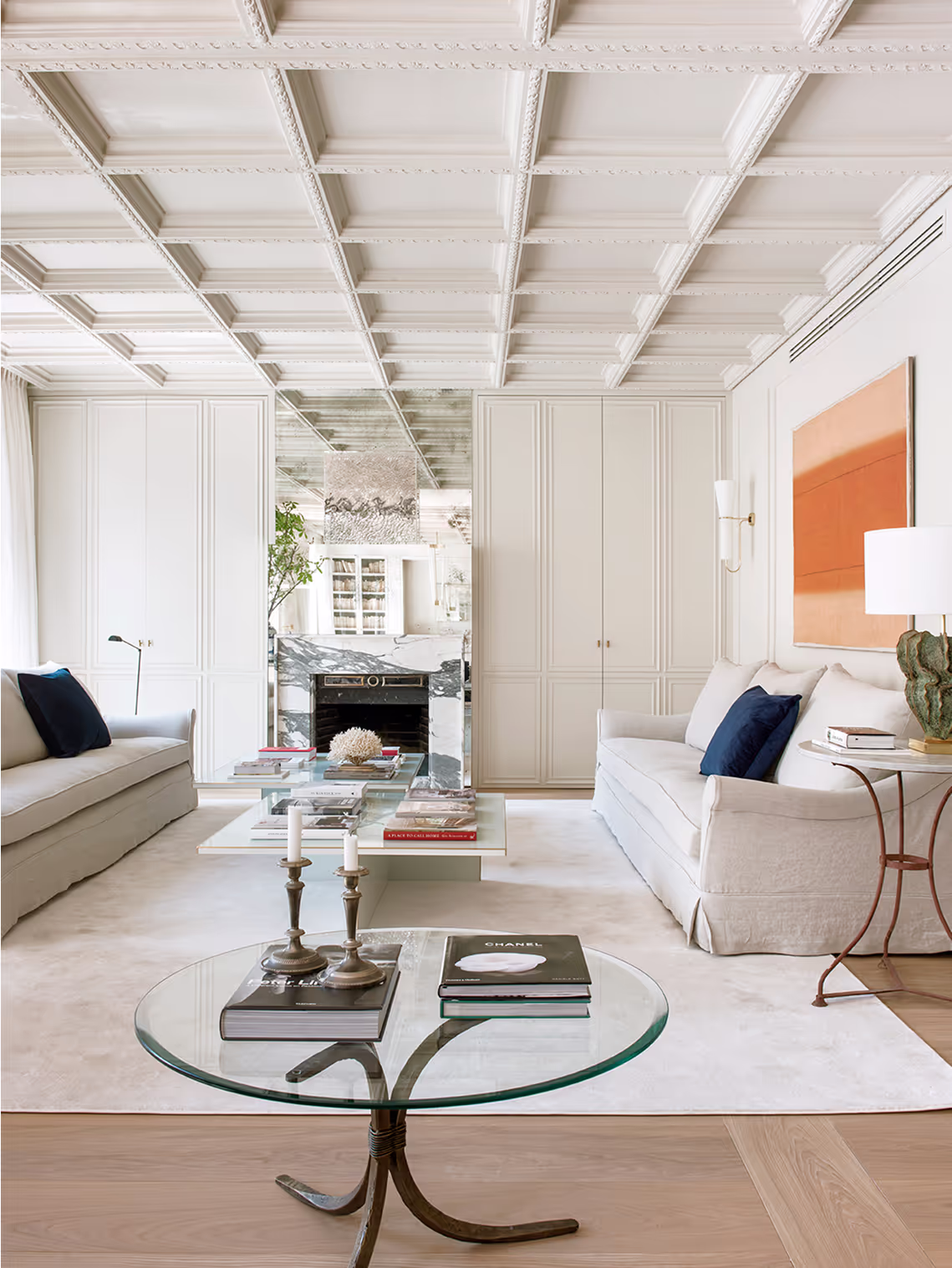 Interior Living Room with Hardwood Floor