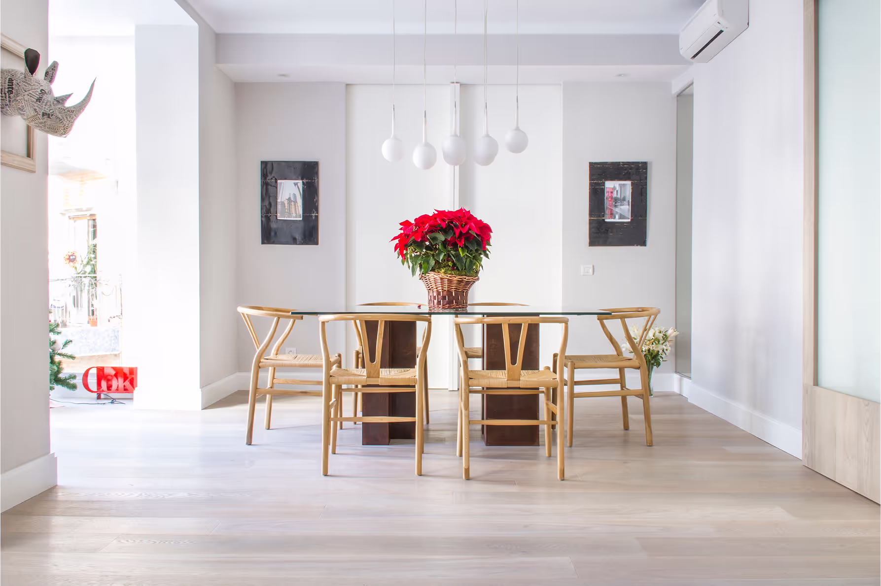 Dining Room with Hardwood Floor
