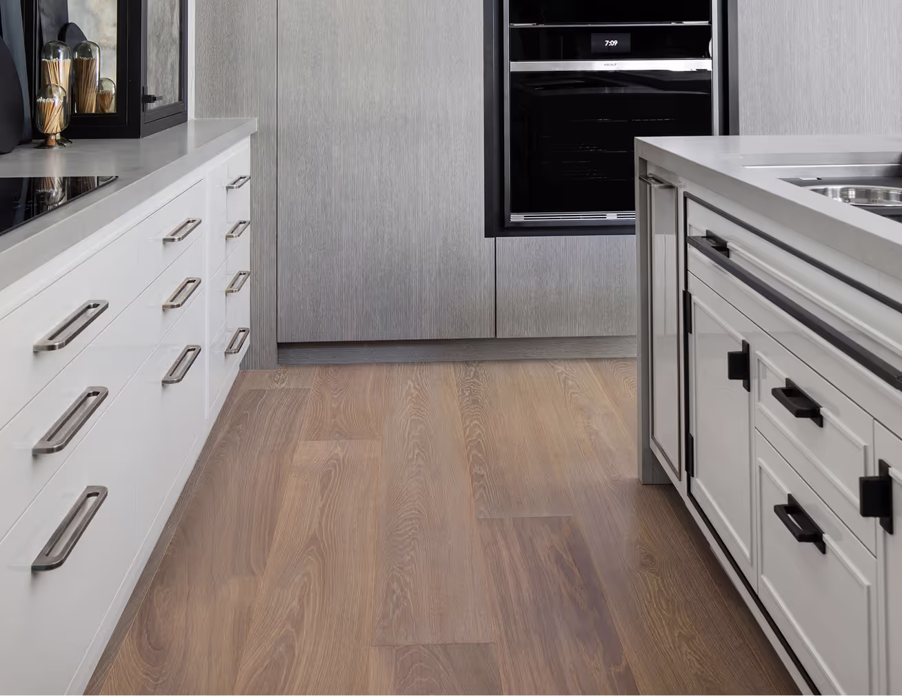 Kitchen Detail Hardwood Floor