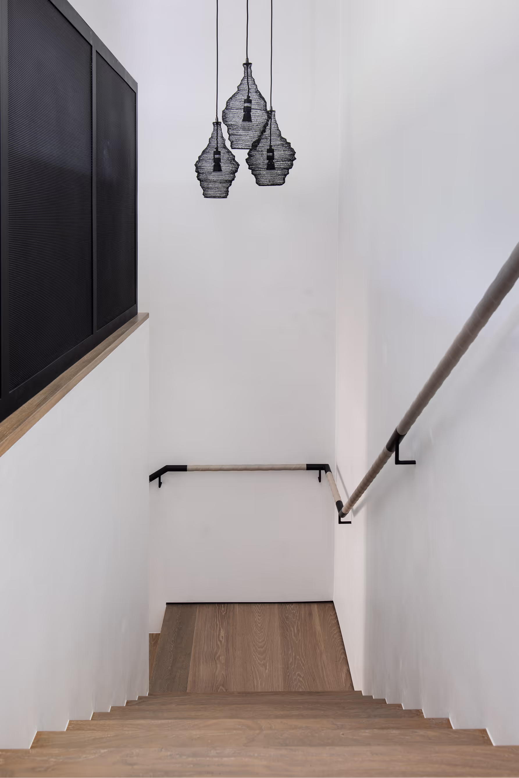 Stairs Detail Hardwood Floor