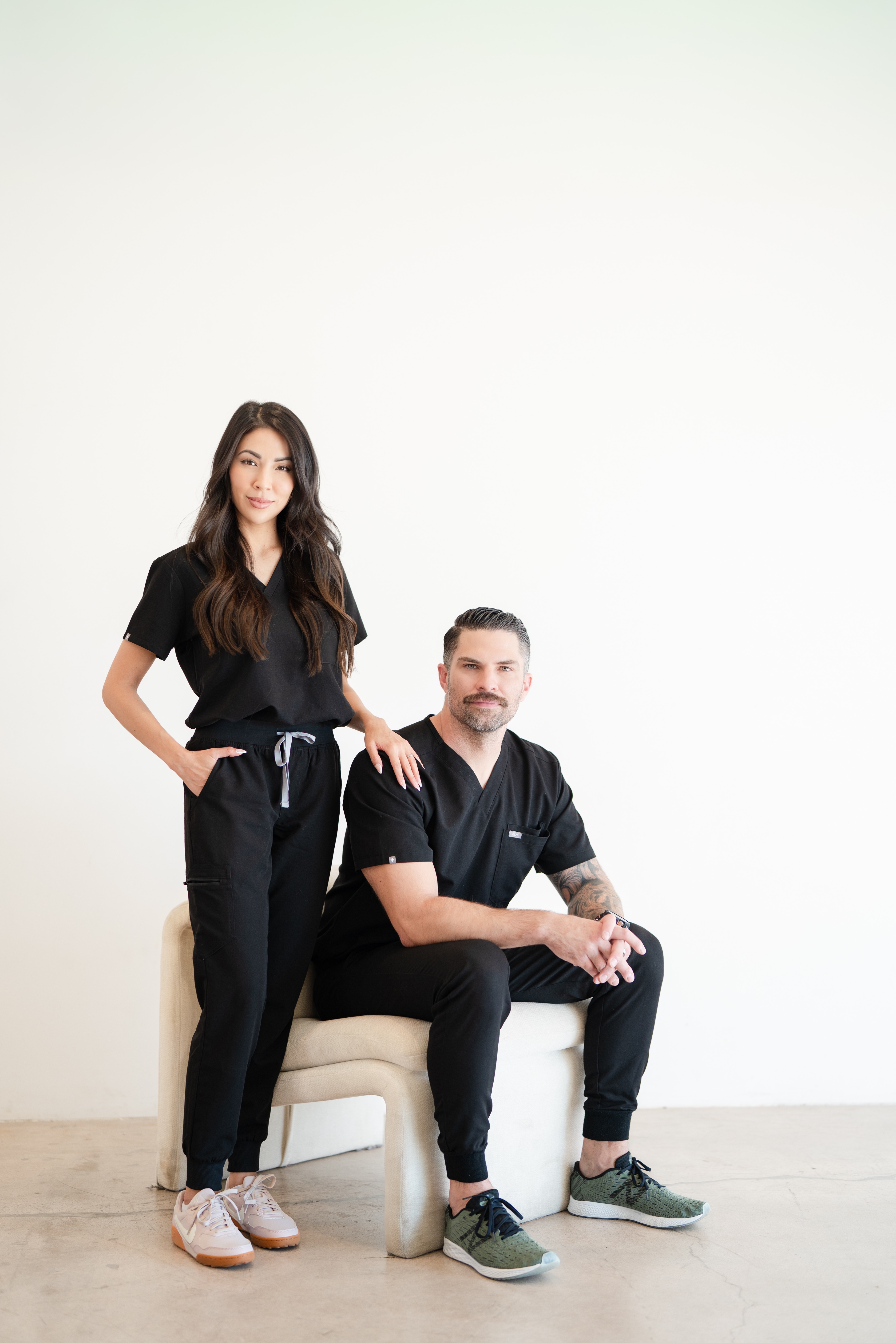 Photo of product vial and droplet