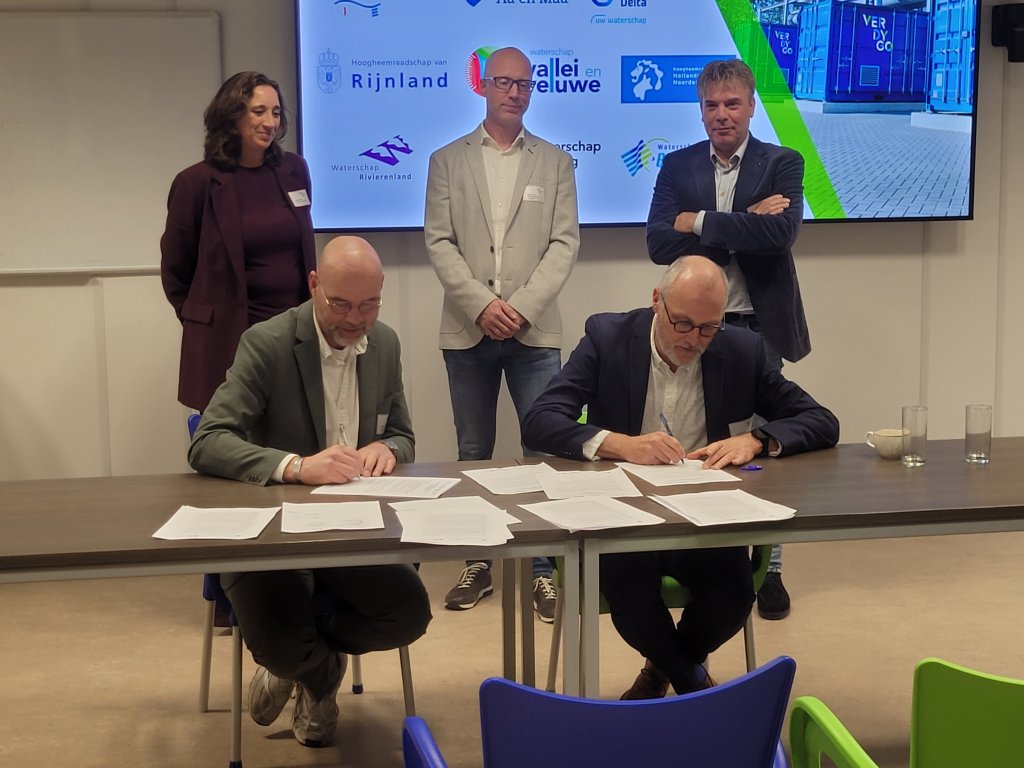 Ondertekenmoment WDOD en HHNK