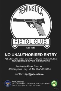 Peninsula Pistol Club logo