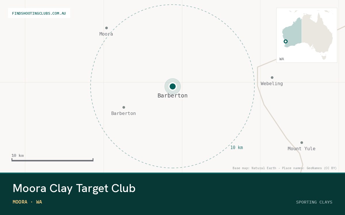 Moora Clay Target Club