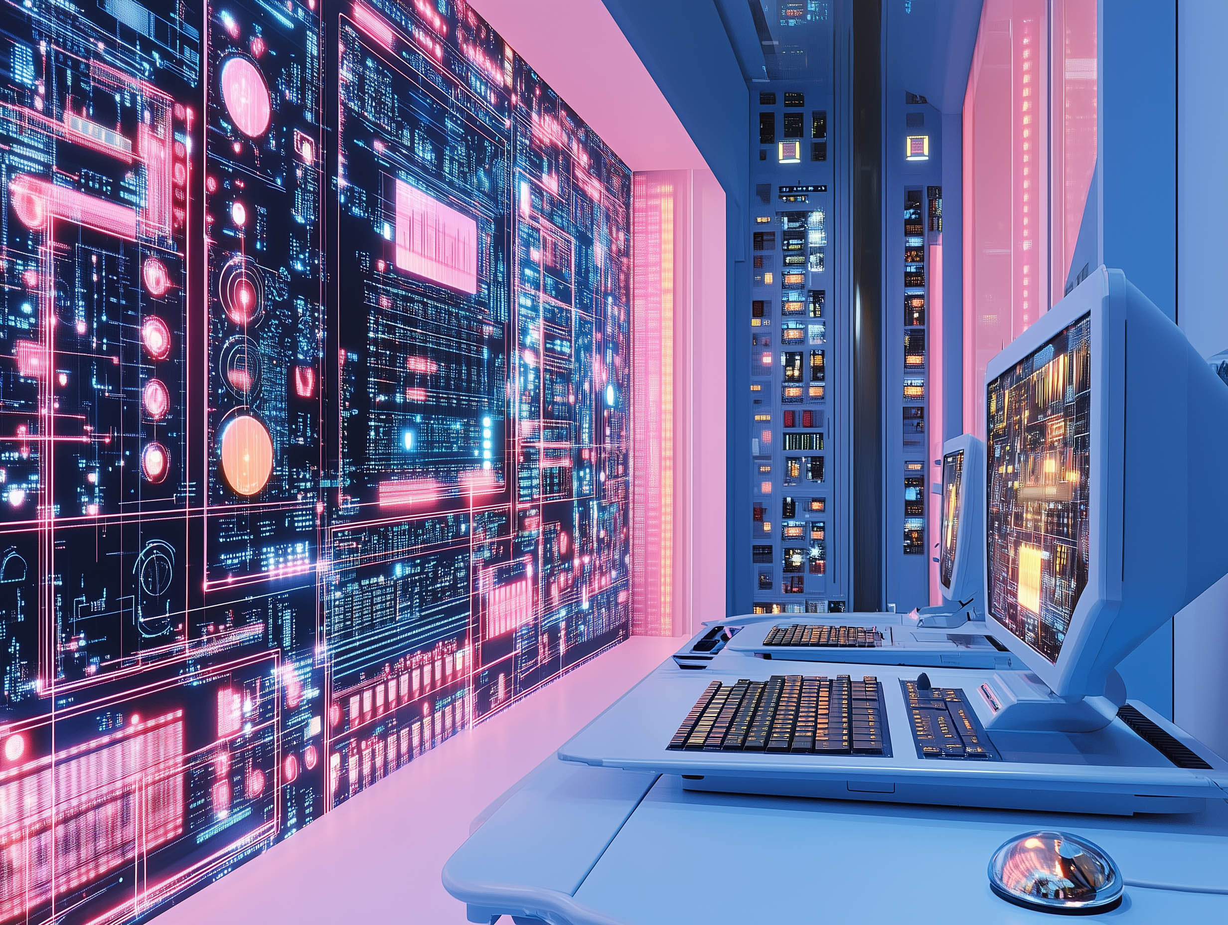 Langdock Workflows als visuelles Sinnbild für KI-gestützte Prozessautomatisierung.
