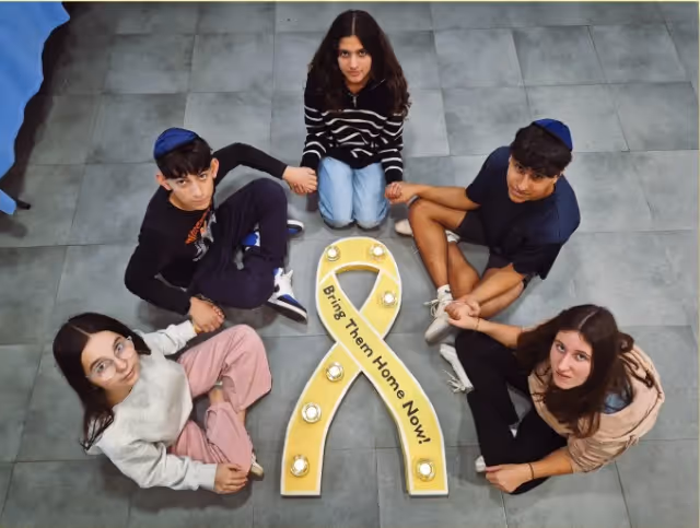 Jewish children around world raise awareness for hostages during Hanukkah