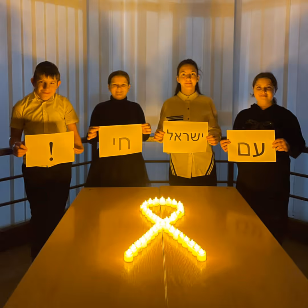 Jewish kids in Europe, Latin America, Asia highlight plight of Hamas hostages