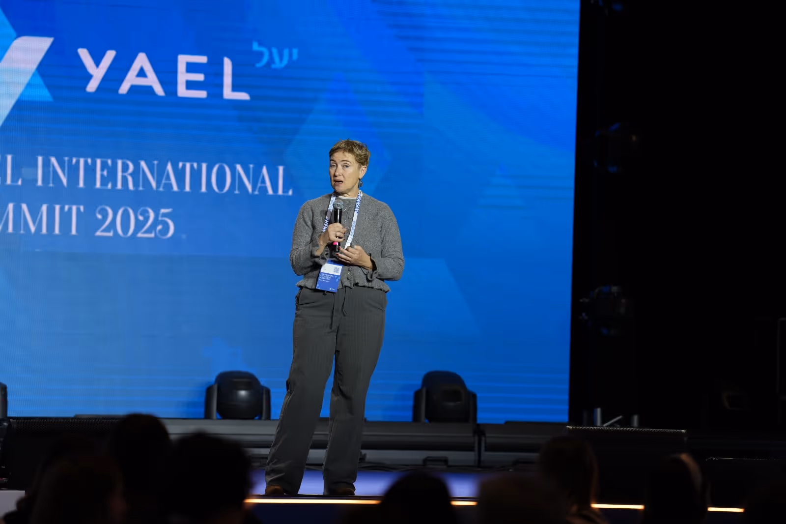 Mother of slain hostage talks of ‘light and darkness’ at Jewish summit in Cyprus