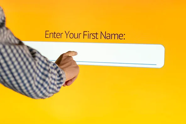 male-pointing-blank-name-bar-how-online-tutors-can-attract-students-for-free-trial-lessons-edge-tutor