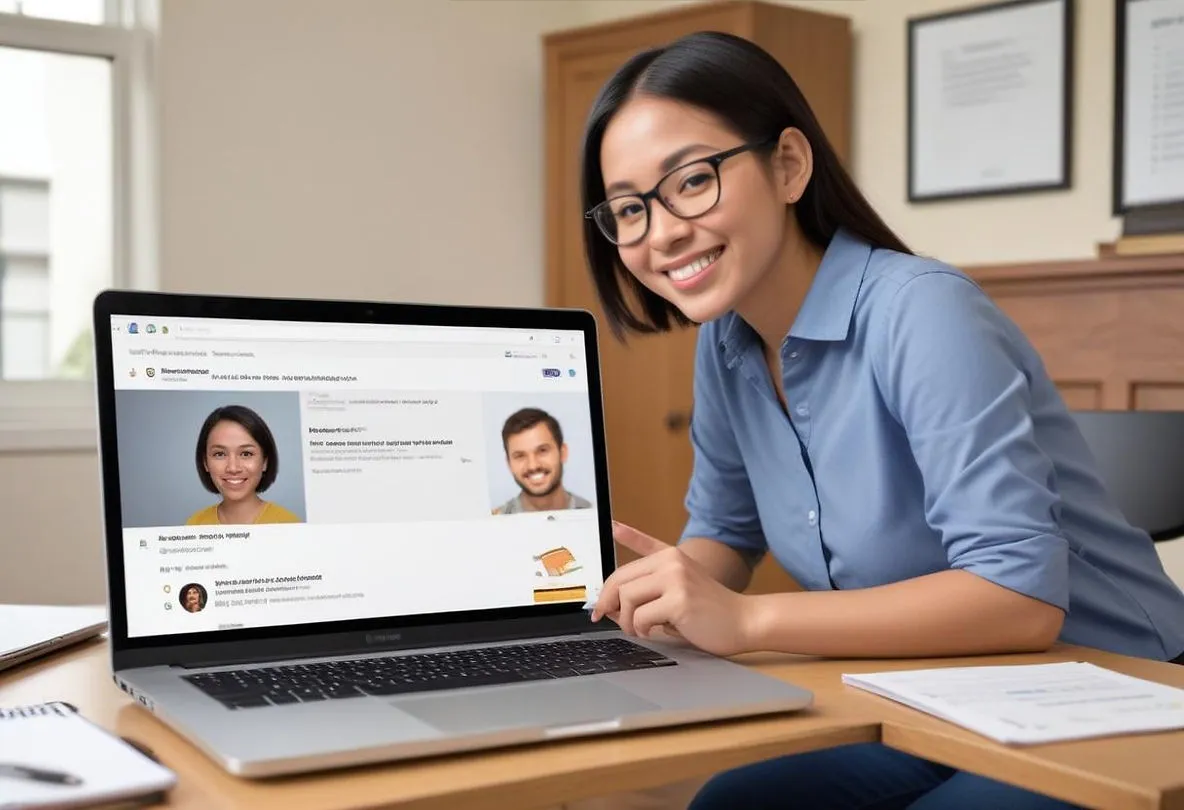 A Filipino online teacher creating a structured ESL feedback for maximum efficiency