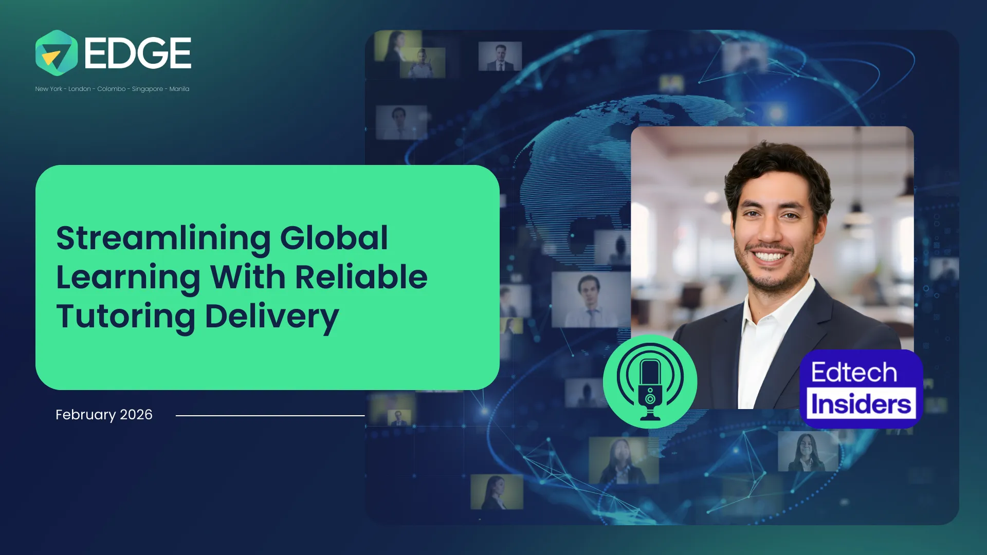 Edtech Insider Podcast: Reliable Tutoring Delivery with EDGE Tutor