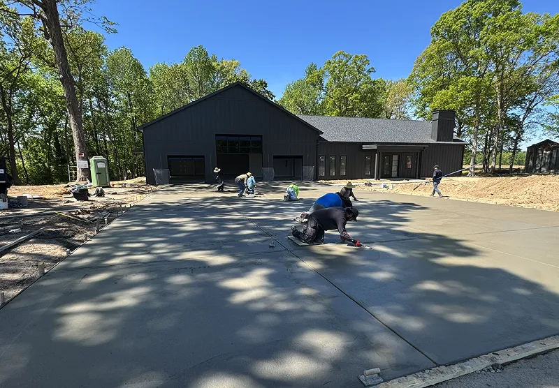 Clark Custom Home Project During construction