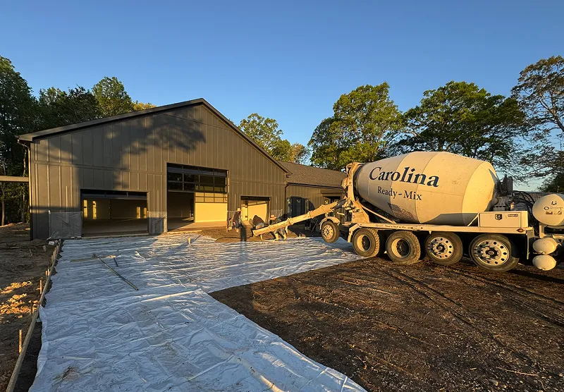 Clark Custom Home Project During construction