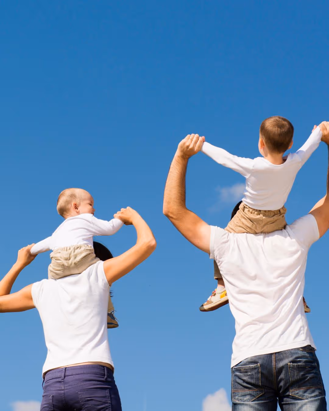 Family with children, representing family law support