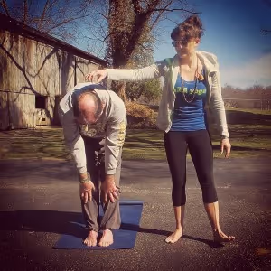 driveway yoga