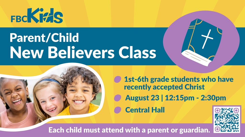 Photo for Parent/Child New Believers Class