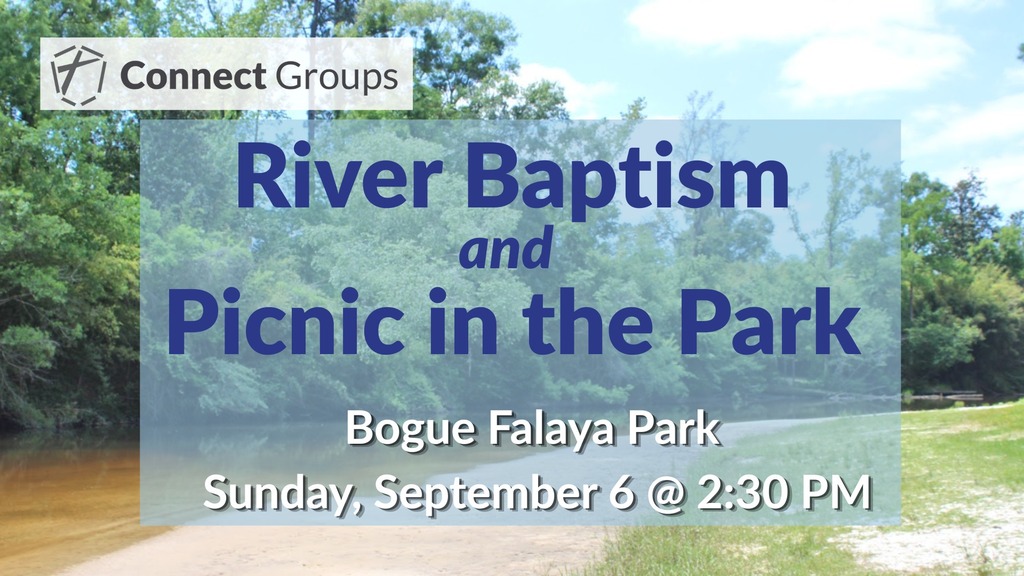 Photo for River Baptism and Picnic at Bogue Falaya Park
