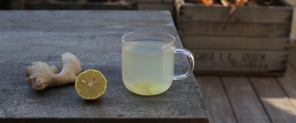 warm water lemon ginger detox cleanse auyrvedic Holmes Place