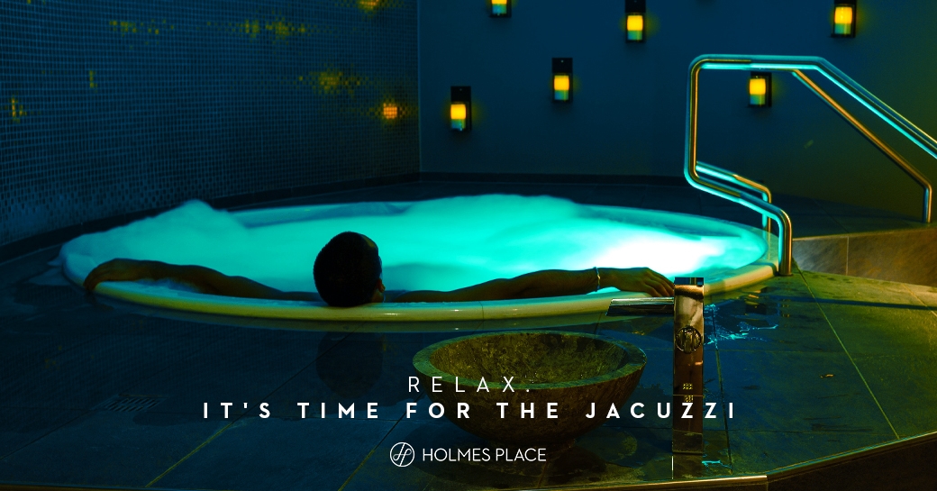 Jacuzzi bubble health beauty spa wellness massage Holmes Place