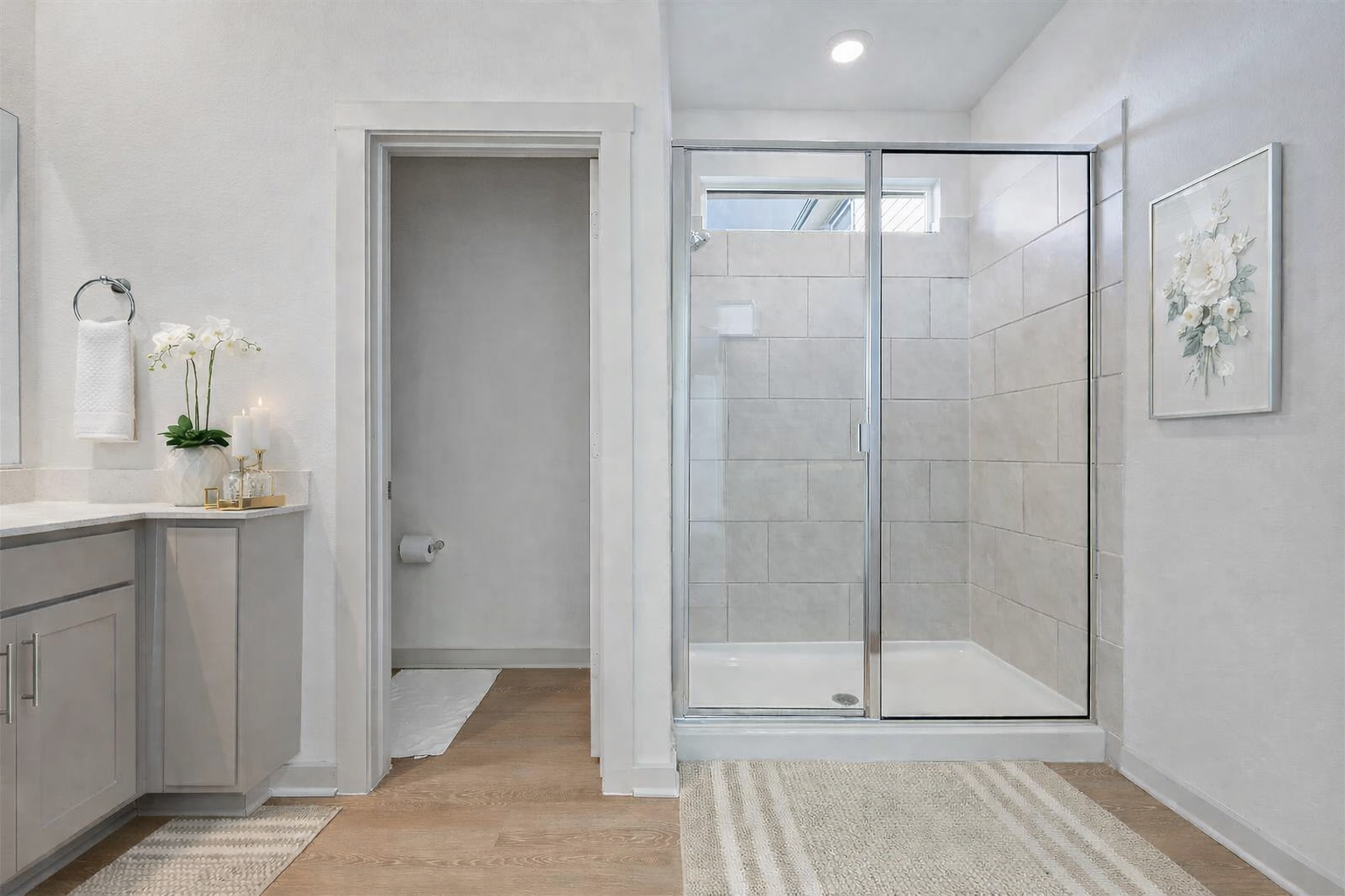 bathroom with shower