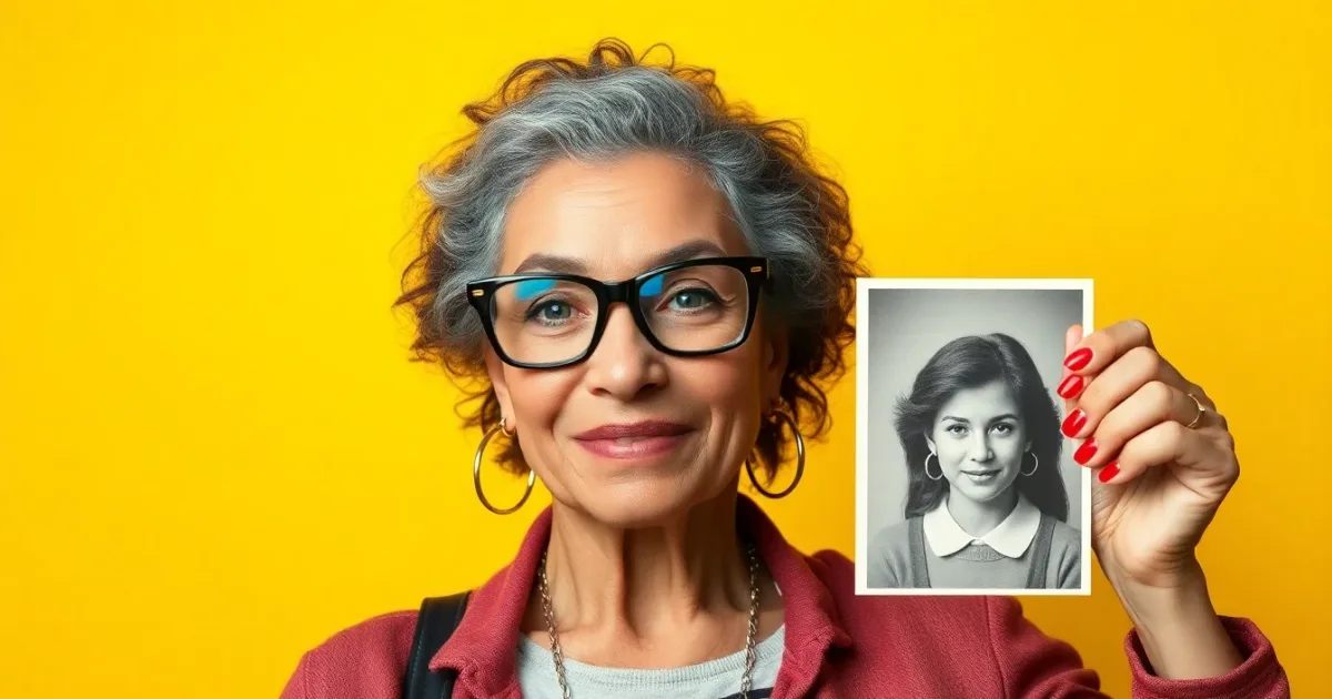 Senior seeing Google AI mode