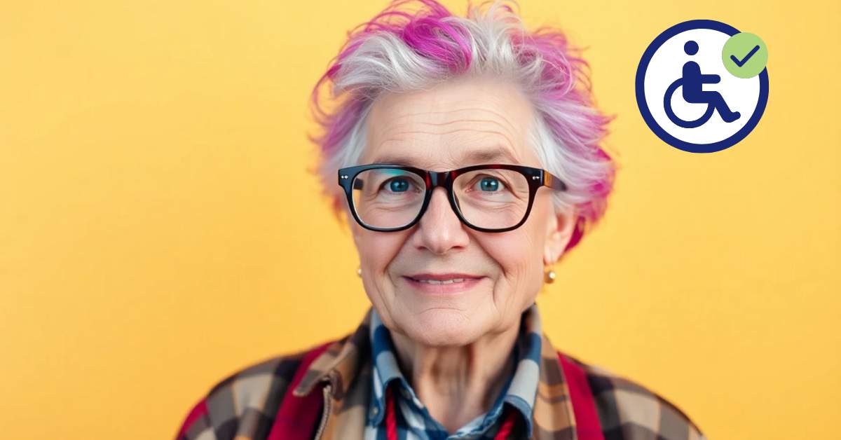 Senior seeing Google AI mode