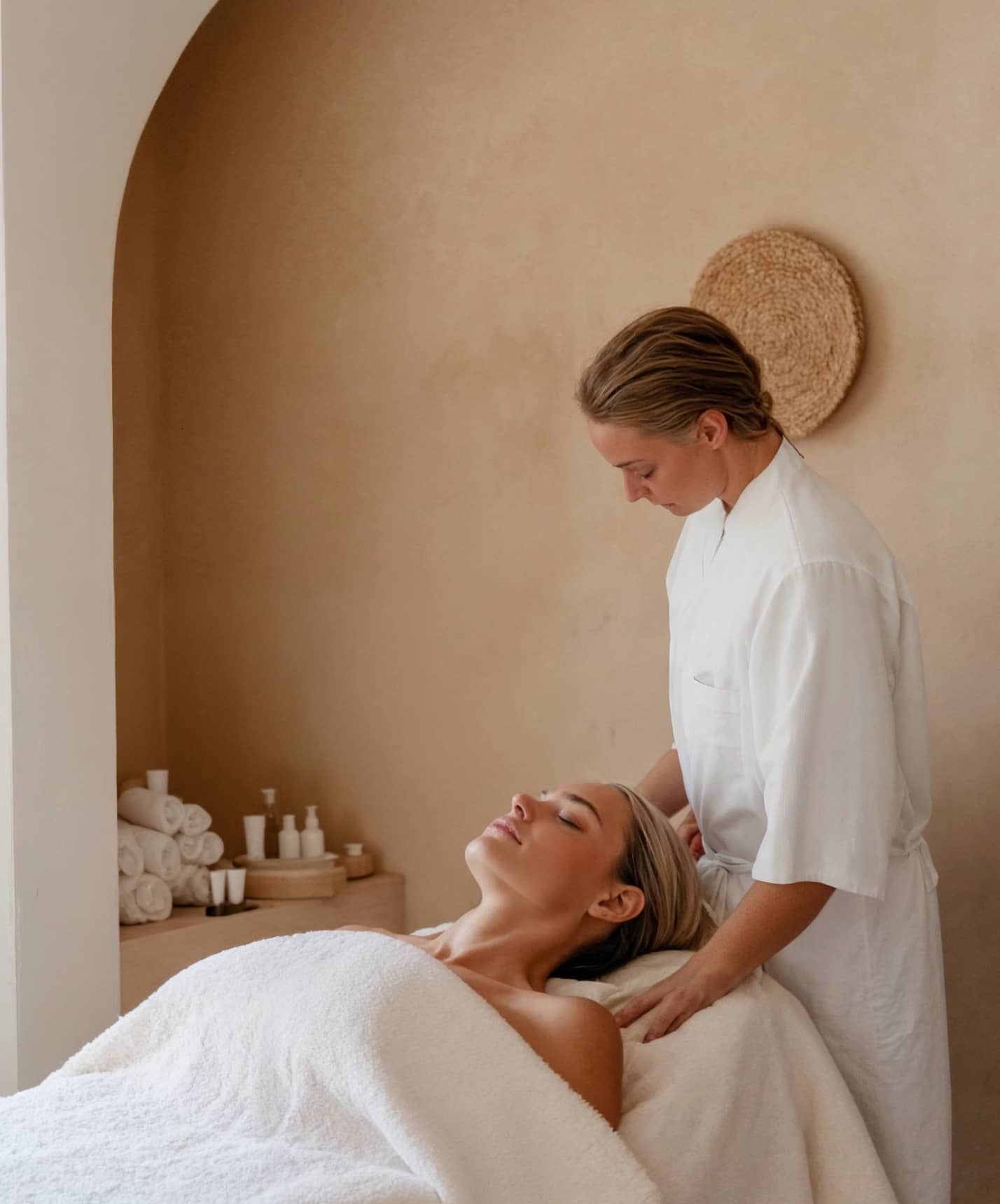 Spa Treatmetns For Your Well Being Image Zen X Webflow Template | Brix Template