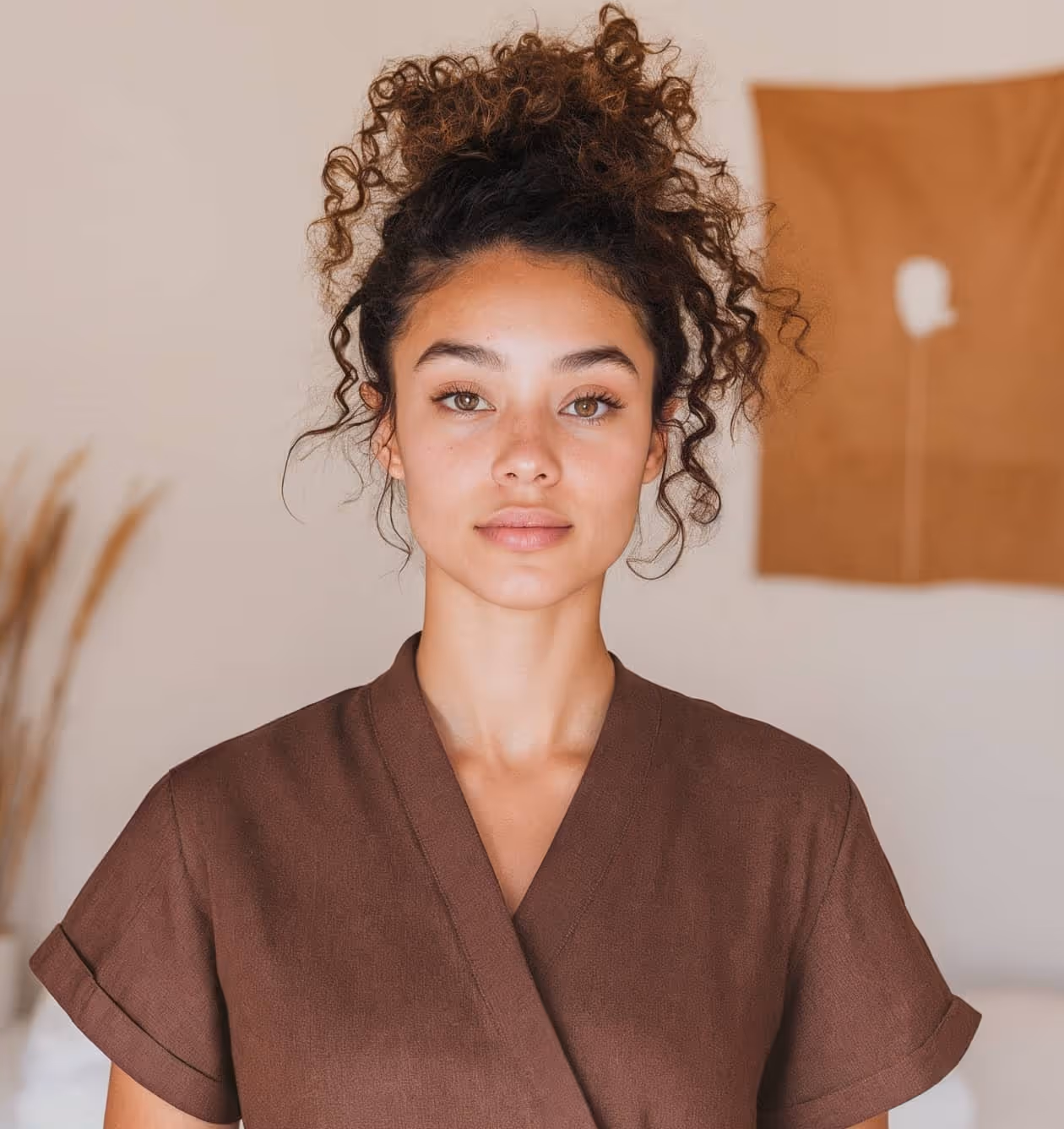 Olivia Brown Main Image Zen X Webflow Template | Brix Template