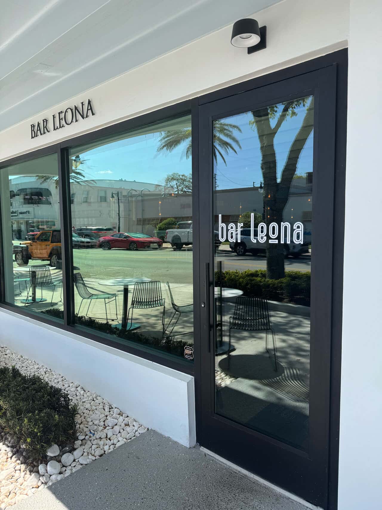 Photo of Bar Leona Window Vinyl