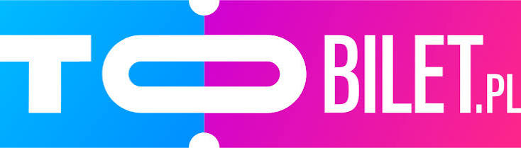 Niebiesko-różowe logo z napisem Tobilet.pl