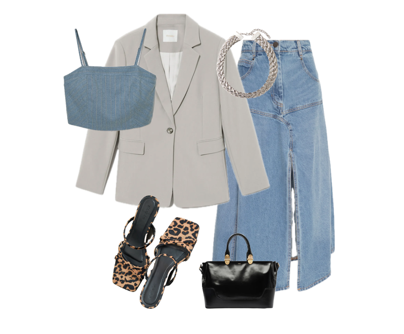 Look Contemporâneo para Date