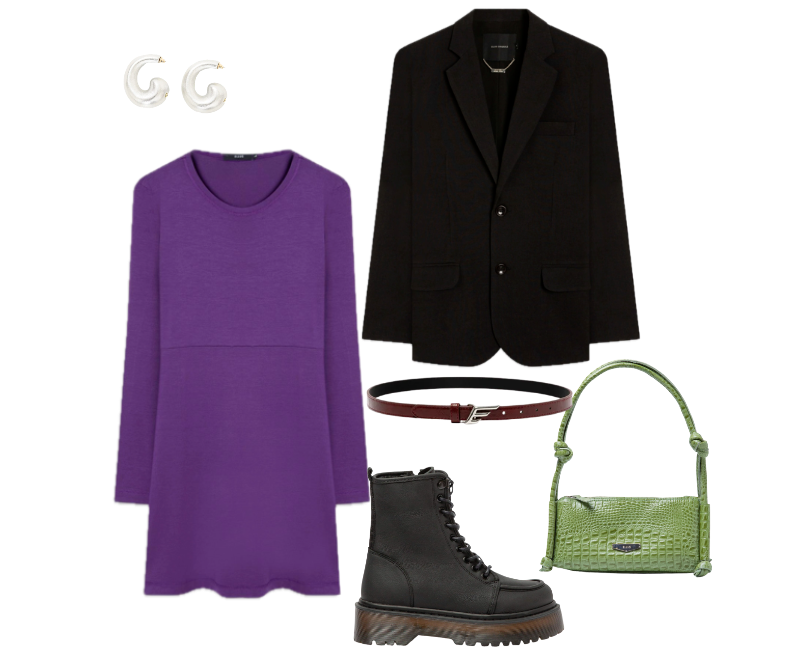 Look Contemporâneo para Date