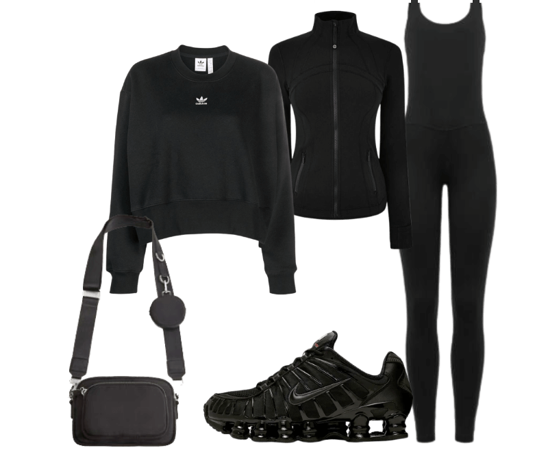 Look Contemporâneo para Academia