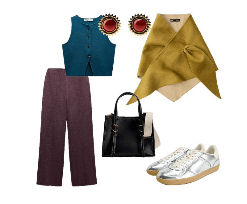 Look Contemporâneo para Trabalho no escritório