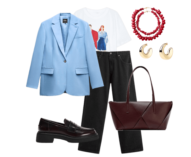 Look Contemporâneo para Trabalho no escritório