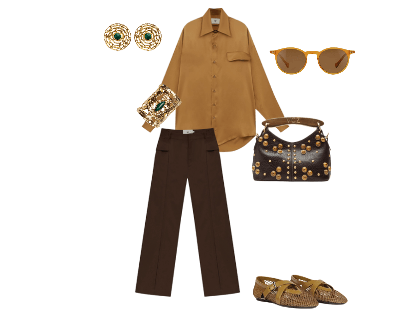 Look Contemporâneo para Trabalho no escritório