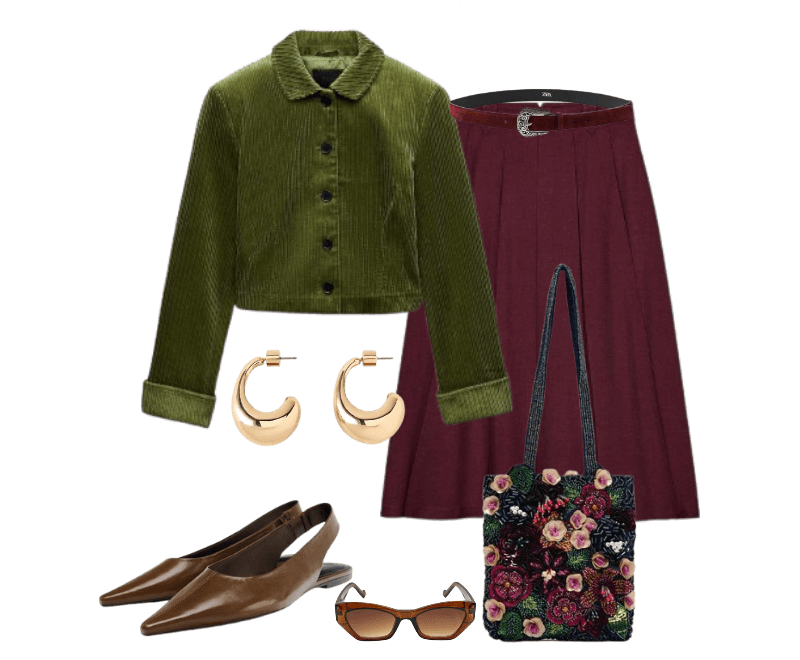 Look Romântico para Passeio no parque
