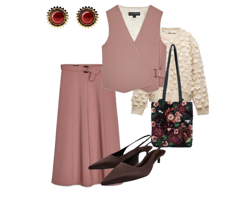 Look Romântico para Trabalho no escritório