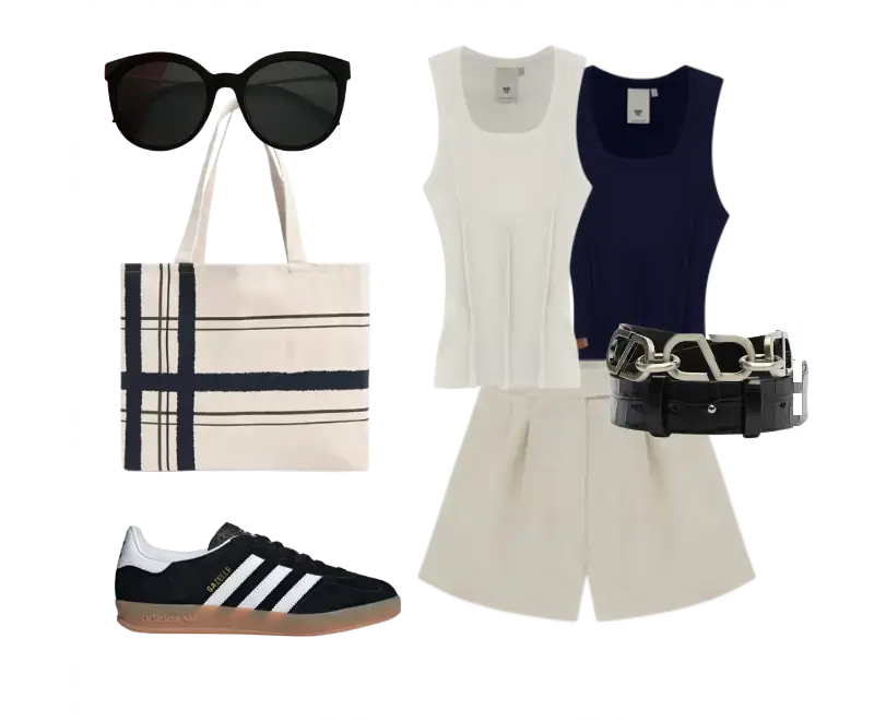 Look Contemporâneo para Passeio no parque