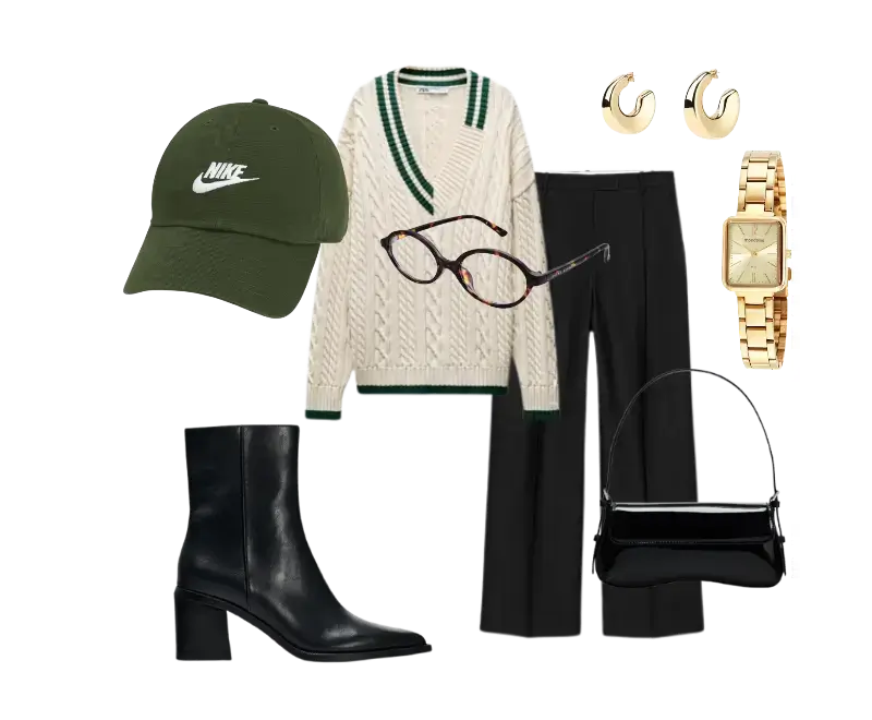 Look Contemporâneo para Trabalho no escritório