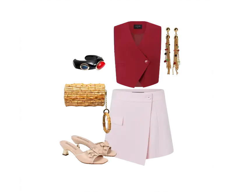 Look Contemporâneo para Date