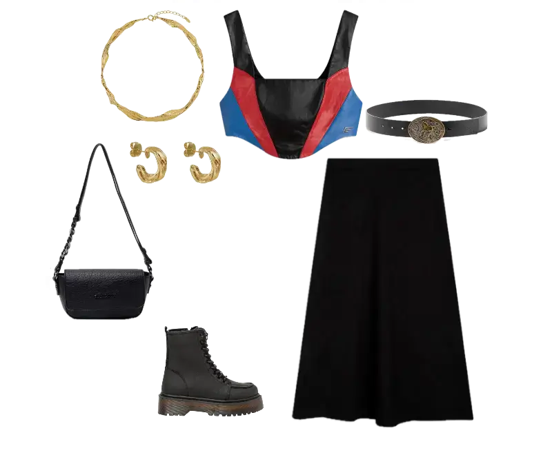 Look Contemporâneo para Show