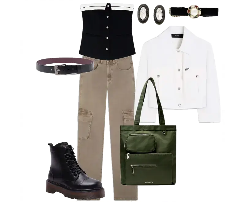 Look Contemporâneo para Festival