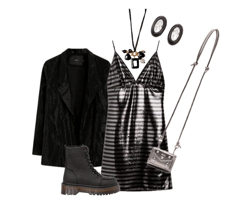 Look Contemporâneo para Date