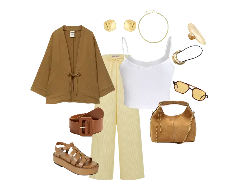 Look Natural para Festa com amigos